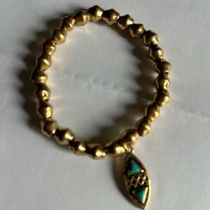Bracelet with Turquoise Accent